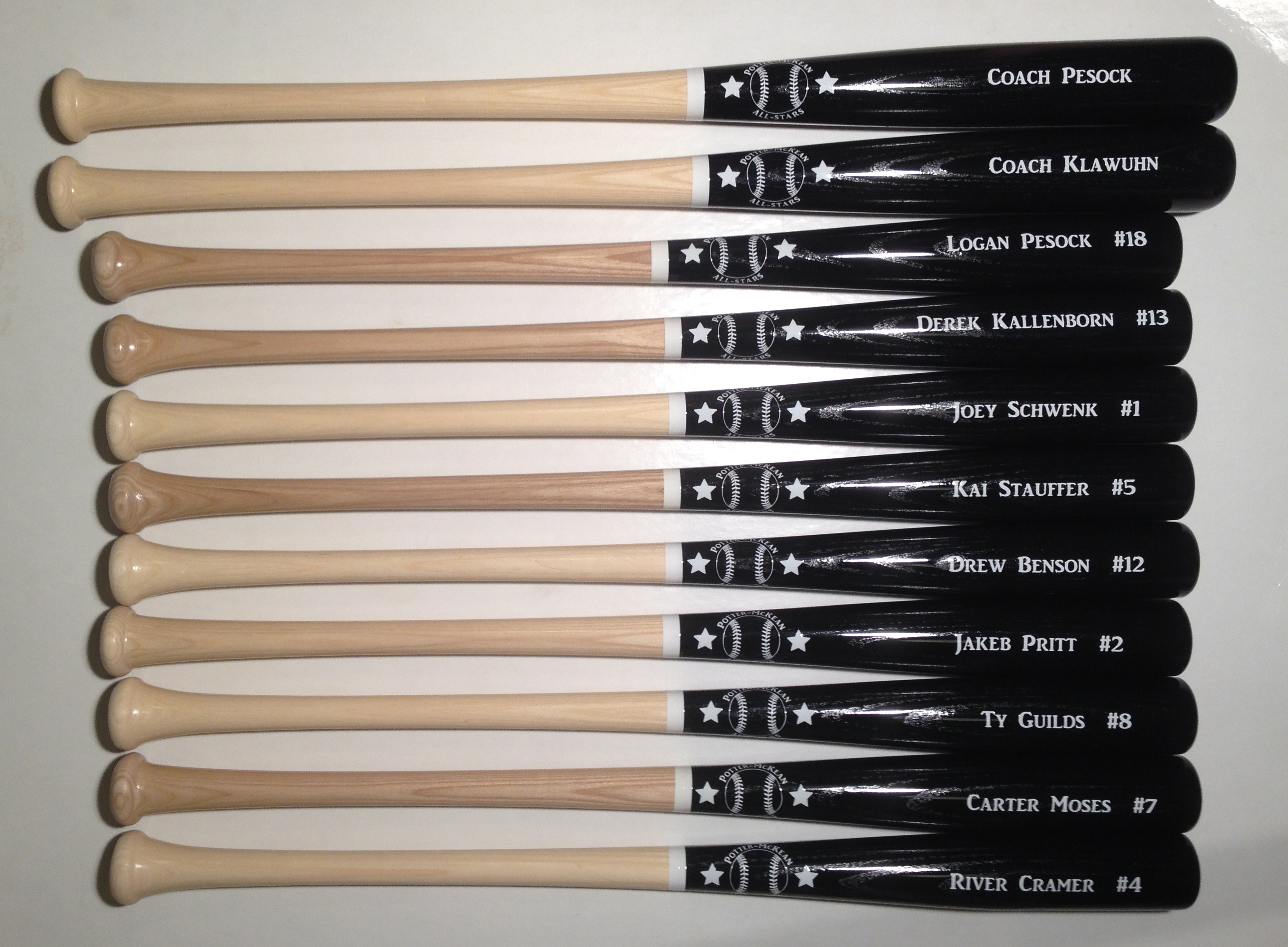 All Star Team Bats